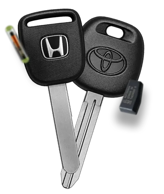 Llaves automotrices con chip